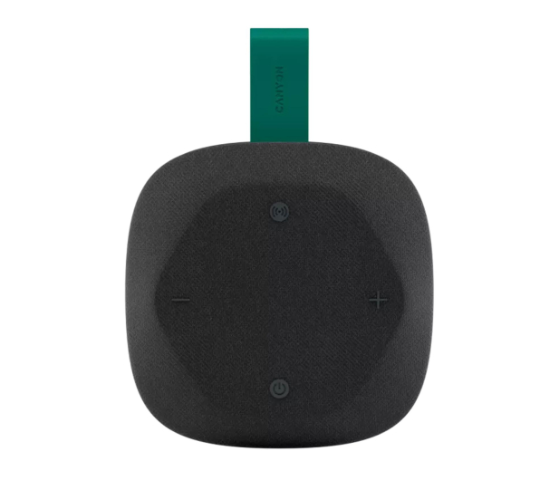 CANYON Głośnik Bluetooth HEXAGON 10 TWS 8W IPX5 Czarno - Zielony - 1348446 - zdjęcie
